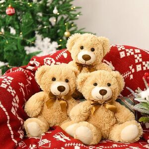14 Inch Plush Stuffed Teddy Bears for Baby Showers & parties - Plush Decor